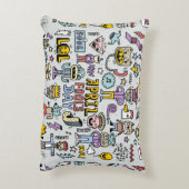 エイプリルフールズデおもしろいーカラフルセット1。ビンタ アクセントクッション (裏面(縦))