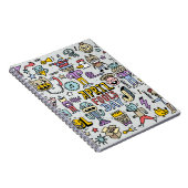 エイプリルフールズデおもしろいーカラフルセット1。ビンタ ノートブック (右側)