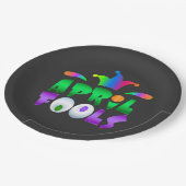 エイプリルフールズデイおもしろいジモダンスター ペーパープレート (アングル)