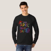 エイプリルフールズデイプランクス Tシャツ (正面フル)