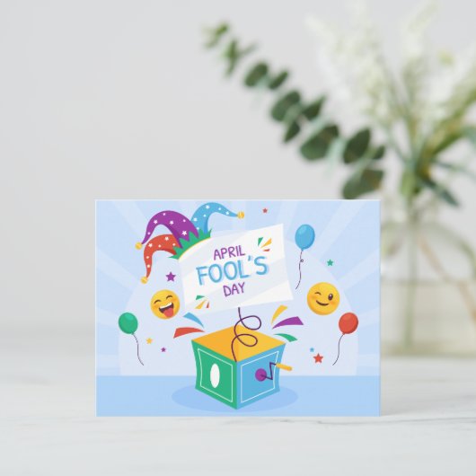 エイプリルフールズデイホリデイ シーズンポストカード (スタンド正面)