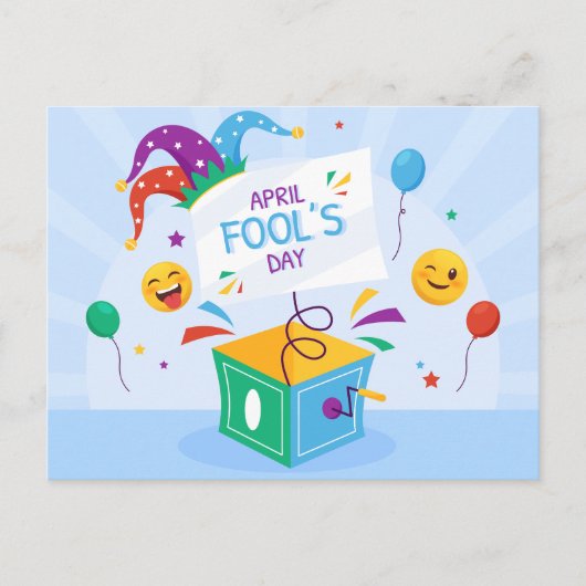 エイプリルフールズデイホリデイ シーズンポストカード (正面)