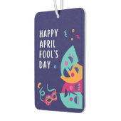 エイプリルフールズデイ紙プレート カーエアーフレッシュナー (左)