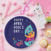 エイプリルフールズデイ紙プレート ペーパープレート (パーティー)