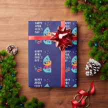 エイプリルフールズデイ紙プレート