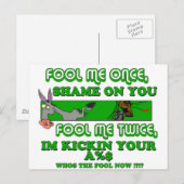 エイプリルフールズワンス ポストカード (正面/裏面)