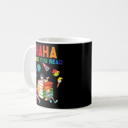 エイプリルフールズ先生の日エイプリルフールズの日 コーヒーマグカップ (正面左)