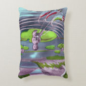 エイプリルフールヴィンテージフランスのはがき アクセントクッション (正面(垂直))