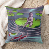 エイプリルフールヴィンテージフランスのはがき クッション (ブランケット)