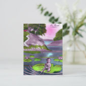 エイプリルフールヴィンテージフランスのはがき シーズンポストカード (スタンド正面)