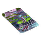 エイプリルフールヴィンテージフランスのはがき マグネット (右側)