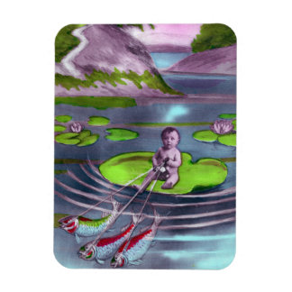 エイプリルフールヴィンテージフランスのはがき マグネット