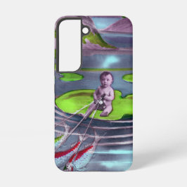 エイプリルフールヴィンテージフランスのはがき SAMSUNG GALAXY S22ケース