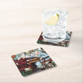 エイプリルフール1943年 スクエアペーパーコースター (インサイチュ)
