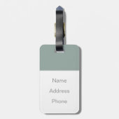 エイプリルフール1943年 ラゲッジタグ (裏面縦)