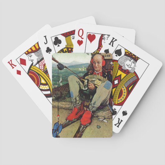 エイプリルフール1945年 トランプ (裏面)