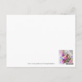 エイプリルブーケ ポストカード (裏面)