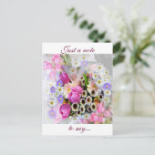 エイプリルブーケ ポストカード (スタンド正面)