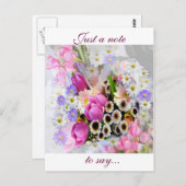 エイプリルブーケ ポストカード (正面/裏面)