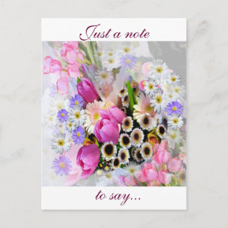 エイプリルブーケ ポストカード