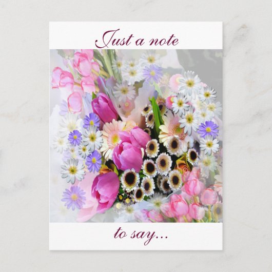 エイプリルブーケ ポストカード (正面)