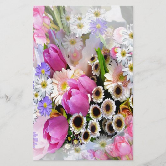 エイプリルブーケ 便箋 (正面)