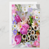 エイプリルブーケ 便箋 (正面/裏面)