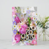 エイプリルブーケ 便箋 (スタンド正面)