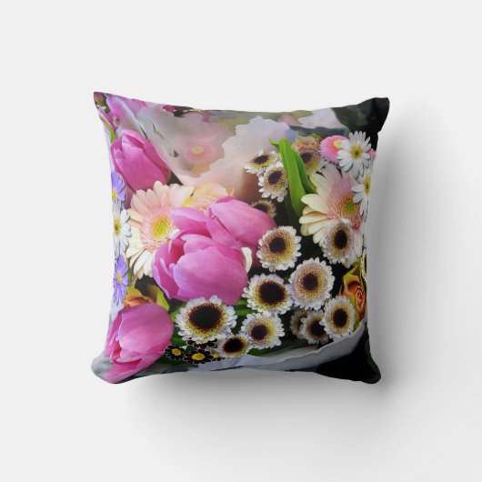 エイプリルブーケ～装飾用クッション クッション (正面)