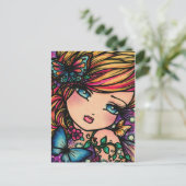 エイプリル妖精はがき ポストカード (スタンド正面)