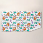 エイプリル生物デザイン バスタオル (バスタオル)