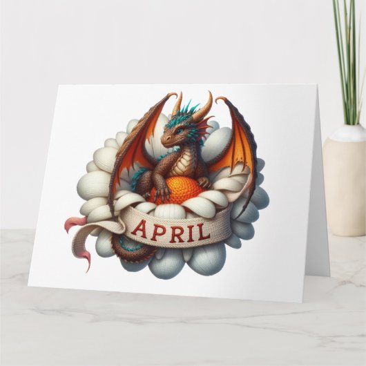 エイプリル誕生日カード カード (正面)