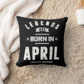 エイプリル誕生日ギフト生まれレジェンドは4月 クッション (ブランケット)