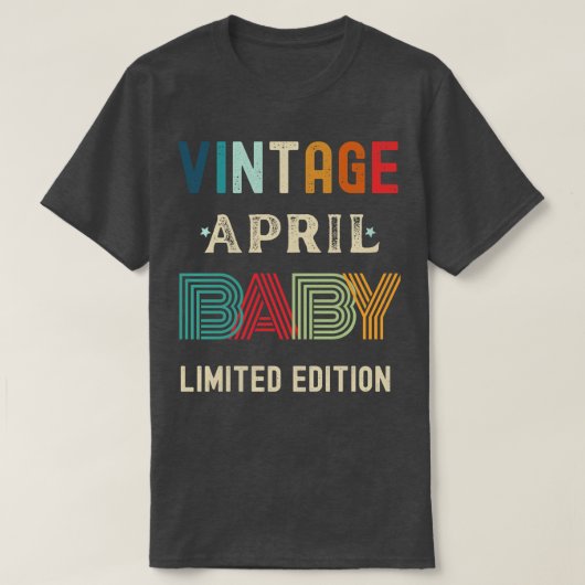 エイプリル誕生日ギフト34 Tシャツ (デザイン正面)