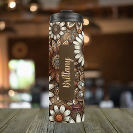 エイプリル誕生日月花デイジー16オズ タンブラー