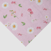 エイプリル誕生月フラワーズデイジースイートピー 薄葉紙 (詳細)