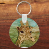 エイプリル・ザ・キリン・キーチェーン キーホルダー (正面)