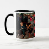 エイプリル・ジェシー・ウィルコック・スミス・ボーイとガールの月 マグカップ (左)