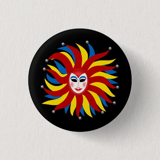 エイプリル・フールの危険の日 缶バッジ (正面)