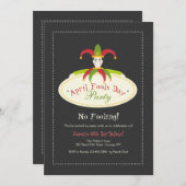 エイプリル・フールの招待状 招待状 (正面/裏面)