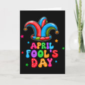 エイプリル・フールズ・デー 4月1日 プランク ジョーク 面白い ギフト カード (正面)