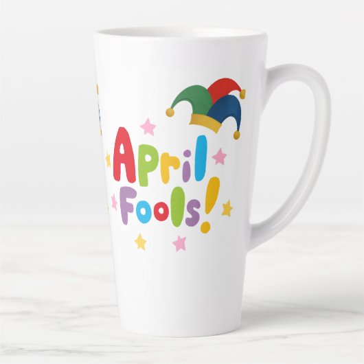 エイプリル・フール カフェラテマグ (右)
