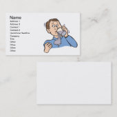 エイプリル・フール 名刺 (正面/裏面)