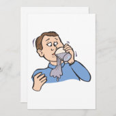 エイプリル・フール 招待状 (正面/裏面)