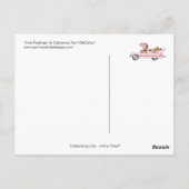 エイプリル・マッカラムの『内面の感情』ポストカード ポストカード (裏面)