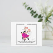 エイプリル・マッカルによる終夜漫画はがき ポストカード (スタンド正面)