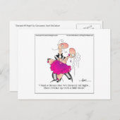 エイプリル・マッカルによる終夜漫画はがき ポストカード (正面/裏面)