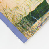 エイプリル・ロビン・マーダーズのパルプ小説の表紙 フリースブランケット (角)