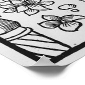 エイプリル、花、おひつじ ポスター (角)