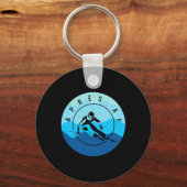 エイペルアフスキースキーレイクタホパークシティスキーヤスノ キーホルダー (正面)